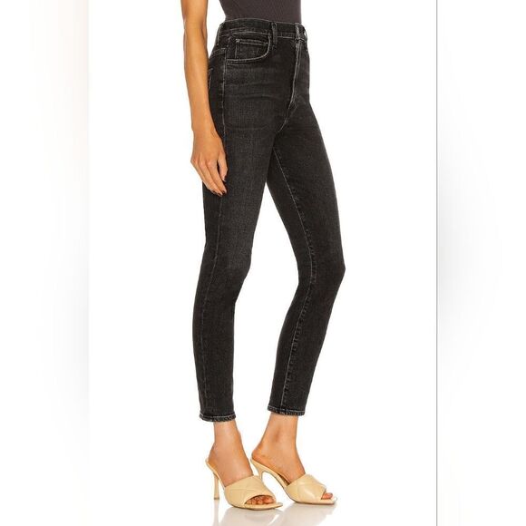 Agolde Pinch Waist Skinny Black Size 32 - Picture 2 of 10